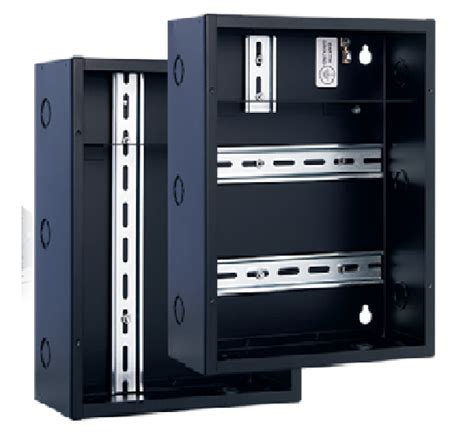 metal din enclosure|enclosure with din rail.